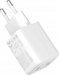 Ładowarka Yenkee Ładowarka sieciowa USB C 2x18W 3A Power delivery 3.0 QC3.0 Biała 8