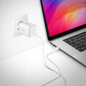 Ładowarka Yenkee Ładowarka sieciowa USB C 45W 3A Power delivery 3.0 QC3.0 Biała 7