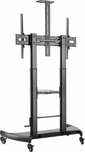Gembird Stojak pod TV z regulacjš wysokoci mobilny 60-100 cali 2