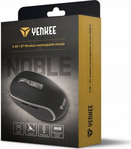 Mysz Yenkee Mysz bezprzewodowa Dual WiFi+Bluetooth akumulator 5 przycisków 2