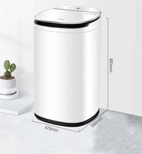 Sigma Pralka turystyczna z wirówką wirnikowa mała typu frania mini 4.8kg 4