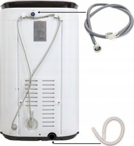 Sigma Pralka turystyczna z wirówką wirnikowa mała typu frania mini 4.8kg 6