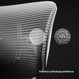 Krzesło biurowe Diablo Chairs V-Light Szare 4