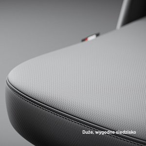 Krzesło biurowe Diablo Chairs V-Light Szare 6