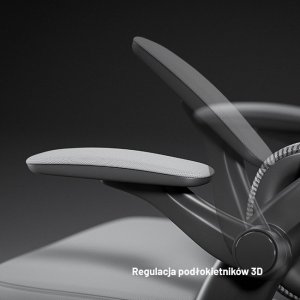 Krzesło biurowe Diablo Chairs V-Light Szare 7