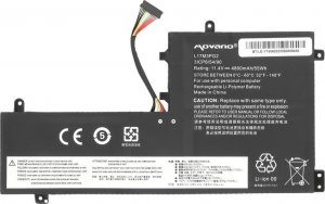 Bateria Movano Bateria L17C3PG2 do Lenovo Legion Y530 Y730 Y7000 8
