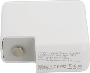 Zasilacz do laptopa 3DSimo 70 W, USB-C, 3.5 A,  (ZZ/USBC70W) 3