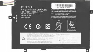 Bateria Mitsu Bateria 01AV411 do Lenovo ThinkPad E470 E475 2