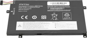 Bateria Mitsu Bateria 01AV411 do Lenovo ThinkPad E470 E475 3