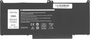 Bateria Mitsu Bateria MXV9V do Dell Latitude 5300 5310 7300 7400 5