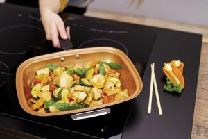 Patelnia MediaShop Patelnia dwustronna Livington Black Doubletta Basic 4