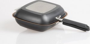 Patelnia MediaShop Patelnia dwustronna Livington Black Doubletta Basic 6