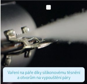 Patelnia MediaShop Patelnia dwustronna Livington Black Doubletta Basic 8