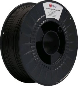 Drukarka 3D C-Tech C-TECH Tisková struna (filament) PREMIUM LINE, PLA, carbon, 1,75mm, 1kg 1