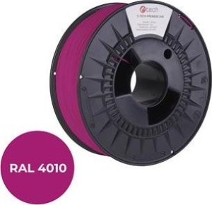 Drukarka 3D C-Tech C-TECH Tisková struna (filament) PREMIUM LINE, PLA, telekomunikační fialová, RAL4010, 1,75mm, 1kg 1