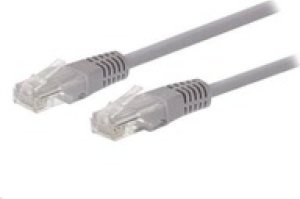 C-Tech Kabel C-TECH patchcord Cat5e, UTP, šedý, 1,5m 1