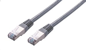 C-Tech C-TECH kabel patchcord Cat5e, FTP, šedý, 0,5m 1