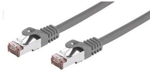 C-Tech C-TECH kabel patchcord Cat6, FTP, šedý, 0,25m 1