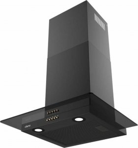 Okap Ciarra Okap konwencjonalny Ciarra 60 cm Czarny 1