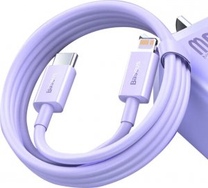 Kabel USB Baseus Baseus Kabel Superior Pd Usb-C - Lightning 1,0M Fioletowy 20W 1