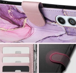 Tech-Protect Etui na telefon Tech-Protect Wallet Galaxy A35 5G Marble 4