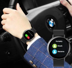 Smartwatch Rubicon RNCE98 Czarny + biały pasek (RNCE98) 10