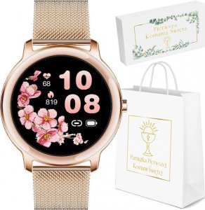 Smartwatch Rubicon Zegarek dziecięcy RUBICON SMARTWATCH - r. złoty komunia 11