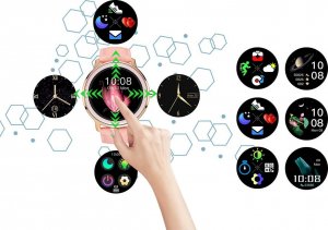 Smartwatch Rubicon Zegarek dziecięcy RUBICON SMARTWATCH - r. złoty komunia 3