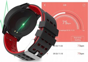 Smartwatch ZeeTech 119+ Czarno-niebieski 6