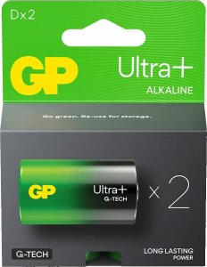 GP Bateria GP ULTRA+ ALKALINE LR20/2 1