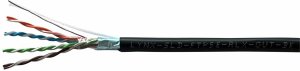 Lynx CS FTP venkovní kabel LYNX REELEX AIR, Cat5E, drát, PE, Fca, černý, 305m 1