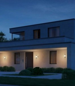 Steinel Oprawa numeryczna LED z czujnikem ruchu i zmierzchu oraz Bluetooth L270 digi SC 2