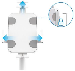 Uchwyt Manhattan Manhattan 406352 uchwyt Tablet/UMPC Biały 7