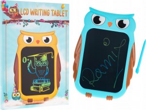 Tablet graficzny Tablet Sowa do rysowania dla dzieci 3+ Ekran 8,5' + Rysik + Kolorowe rysunki 2