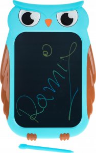 Tablet graficzny Tablet Sowa do rysowania dla dzieci 3+ Ekran 8,5' + Rysik + Kolorowe rysunki 3