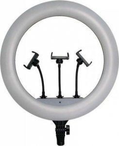 Lampa pierścieniowa V-TAC Lampa pierścieniowa LED Ring na 3 telefony V-TAC 55W fi44cm Statyw Pilot Etui VT-45055 3200K-5500K 6000lm 1