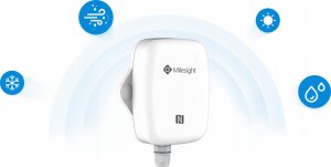 MILESIGHT Milesight EM300-MCS Czujnik Kontaktowy LoraWan kontaktron do drzwi i okien + Pomiar temperatury i wilgotności IP67 Pamięć do 1000 ostatnich wartości 6