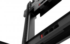 VivoLink Vivolink VLFS32100W uchwyt do telewizorów 2,54 m (100") Czarny 2