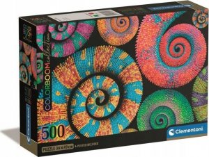 Clementoni Puzzle 500 elementów Compact Curly Tails 1