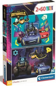 Clementoni Puzzle 2x60 elementów Batwheels 3