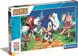 Clementoni Puzzle 104 elementy Maxi Sonic 1