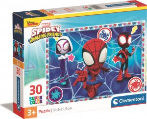 Clementoni Puzzle 30 elementów Super Kolor Spidey i super-kumple 2