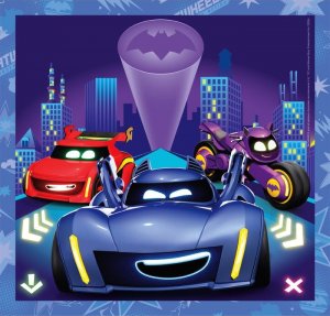 Clementoni Puzzle 3x48 elementów Batwheels 2