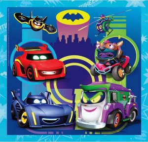 Clementoni Puzzle 3x48 elementów Batwheels 4