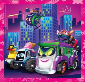 Clementoni Puzzle 3x48 elementów Batwheels 5