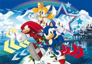 Clementoni Puzzle 104 elementy Sonic 2