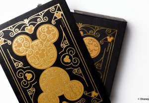 Bicycle Karty Black & Gold Mickey 6