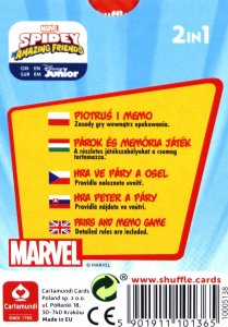 Cartamundi Gra Piotruś i Memo Spidey 4