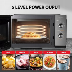 Kuchenka mikrofalowa Toshiba Kuchnia mikrofalowa MW3-MM20PF(BK) 6