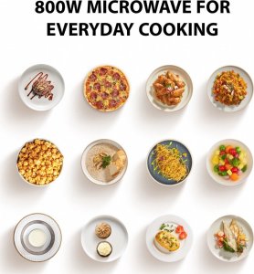 Kuchenka mikrofalowa Toshiba Kuchnia mikrofalowa MW3-MM20PF(BK) 7